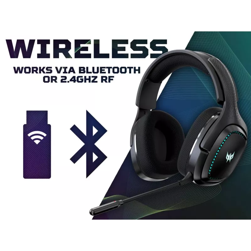 ACER Austiņas Predator Galea 550 - stereo - Bluetooth