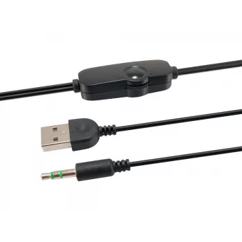 Equip Mini USB skaļrunis, 2.0 kanāli, vadu, 3 W, 90 - 20 Hz, 40 Ω, melns