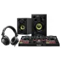 Hercules DJLearning Kit Digital Vinyl System (DVS) scratcher Melns