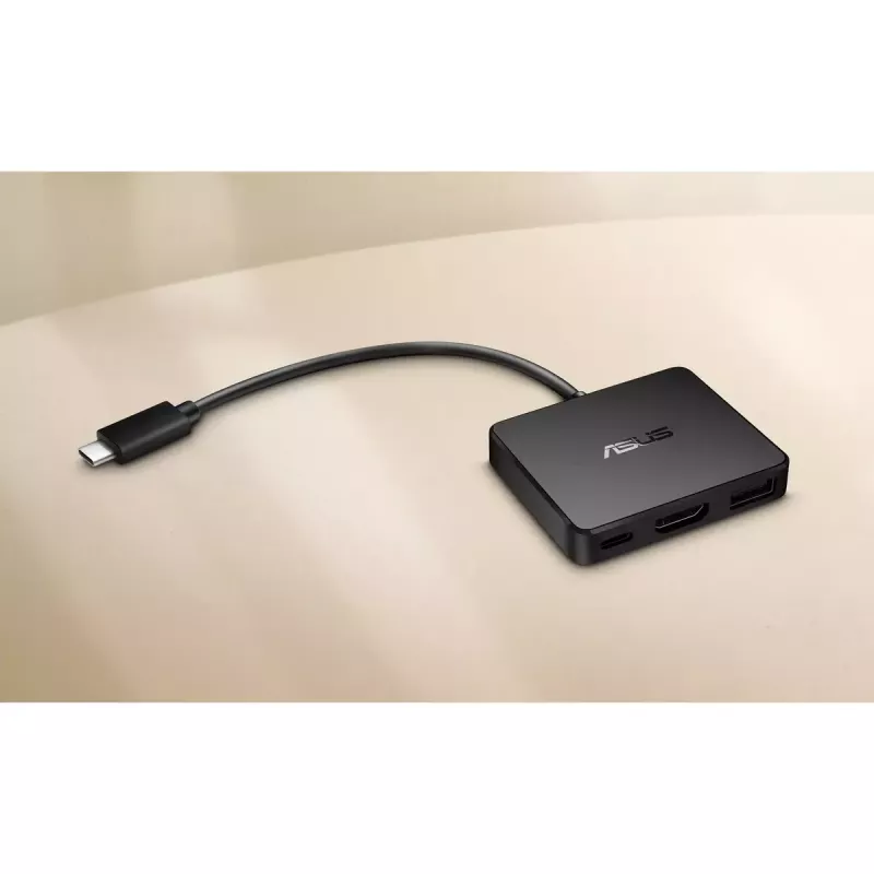 ASUS USB-C Mini Dock vadu USB 3.2 Gen 2 (3.1 Gen 2) Type-C melns