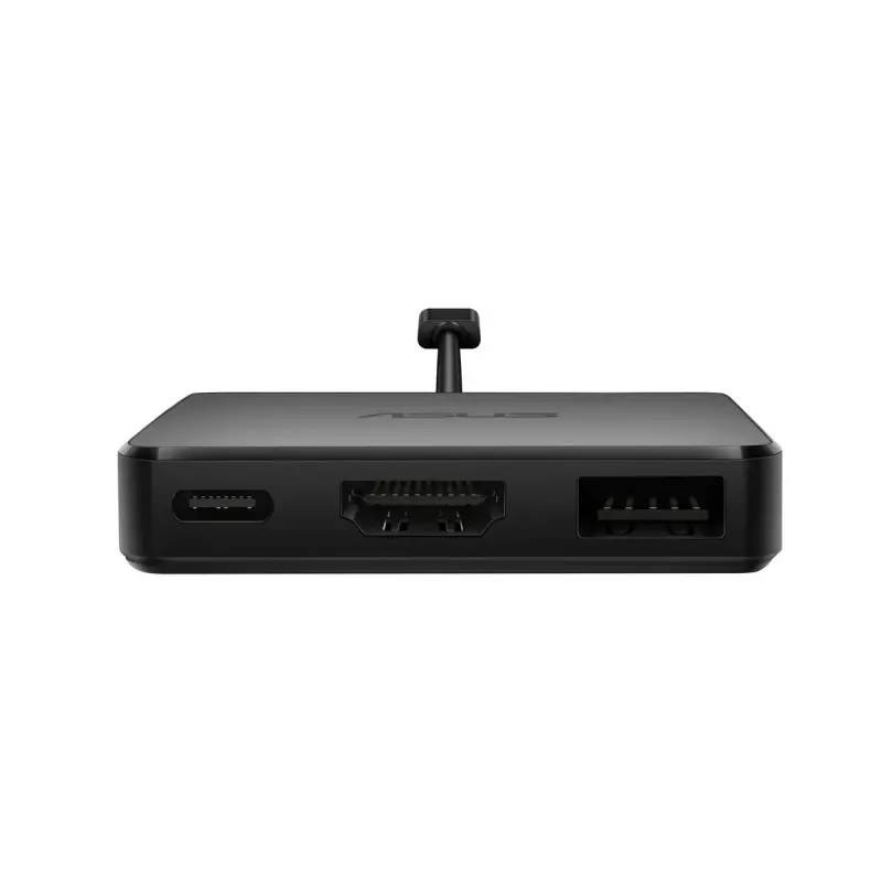 ASUS USB-C Mini Dock vadu USB 3.2 Gen 2 (3.1 Gen 2) Type-C melns