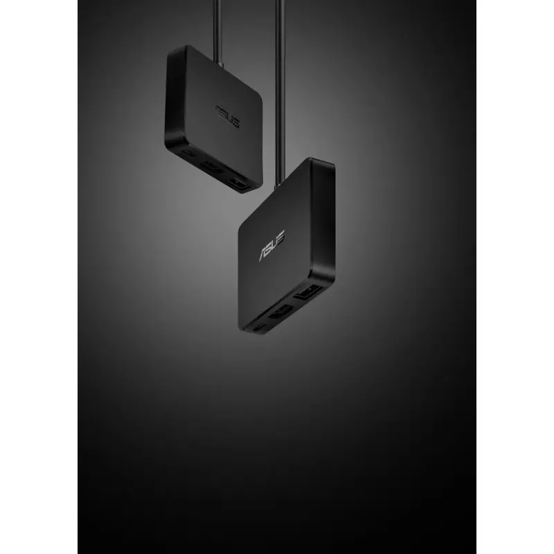ASUS USB-C Mini Dock vadu USB 3.2 Gen 2 (3.1 Gen 2) Type-C melns