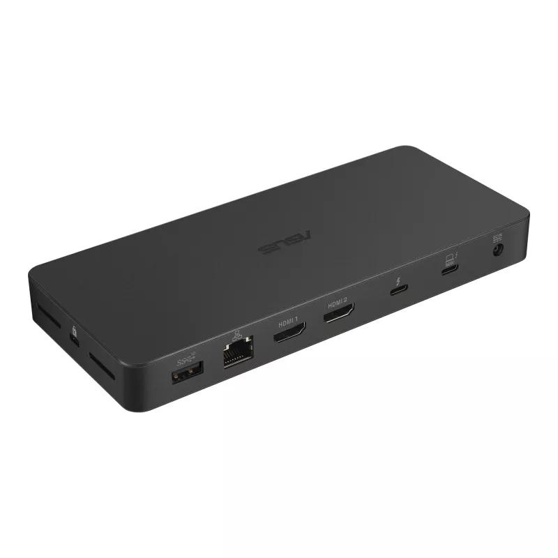 Docking stacija ASUS DC500 Thunderbolt 4 Triple 4K, 150W PD, 3 displeji, 2x HDMI 2.1, 2x USB‑A, 2x USB2.0, RJ‑45, MicroSD
