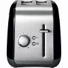 KitchenAid 5KMT2115EOB 5 2 slice(s) 1100 W Melns, Stainless steel