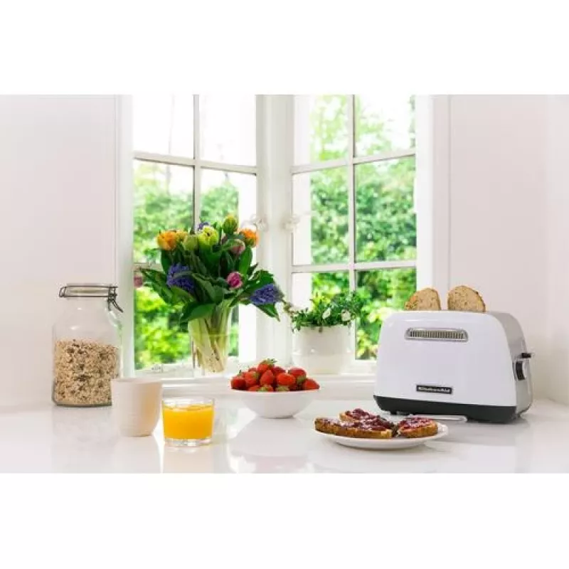 KitchenAid 5KMT2115EWH 5 2 slice(s) 1100 W Nerūsējošais tērauds, Balts