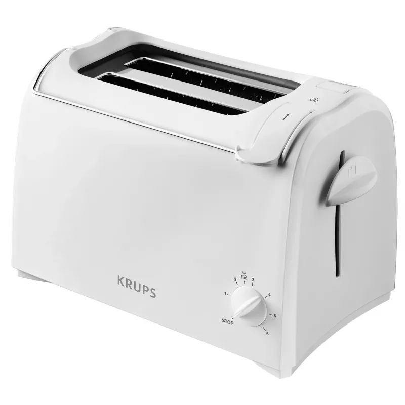 Krups Proaroma KH151110 tosteris 6 2 šķēle(s) 850 W Balta