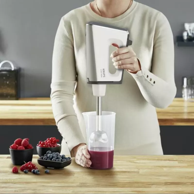 Krups 3Mix 9000 GN9121 Iegremdējamais blenderis 750 W Balta