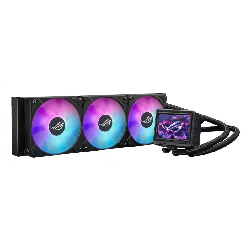 ASUS ROG Ryujin III 360 ARGB Extreme Computer case All-in-one liquid cooler 12 cm Melns