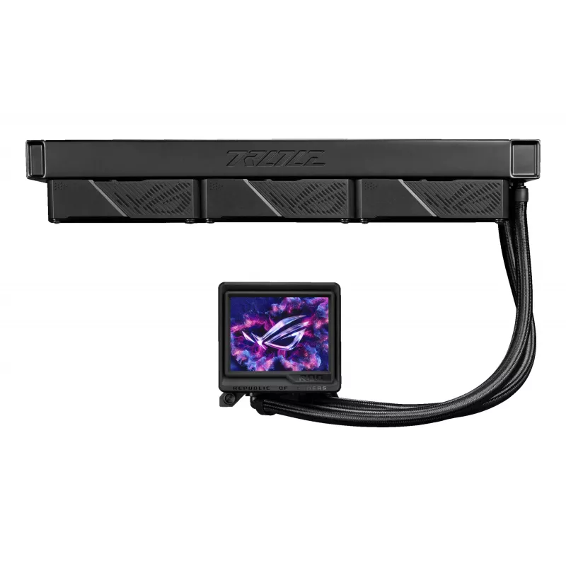 ASUS ROG Ryujin III 360 ARGB Extreme Computer case All-in-one liquid cooler 12 cm Melns