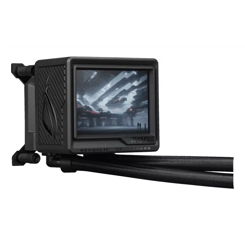 ASUS ROG Ryujin III 360 ARGB Extreme Computer case All-in-one liquid cooler 12 cm Melns