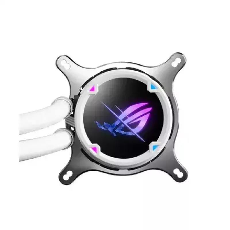 ASUS ROG STRIX LC II 240 ARGB procesora šķidruma dzesētājs “viss vienā” 12 cm balts