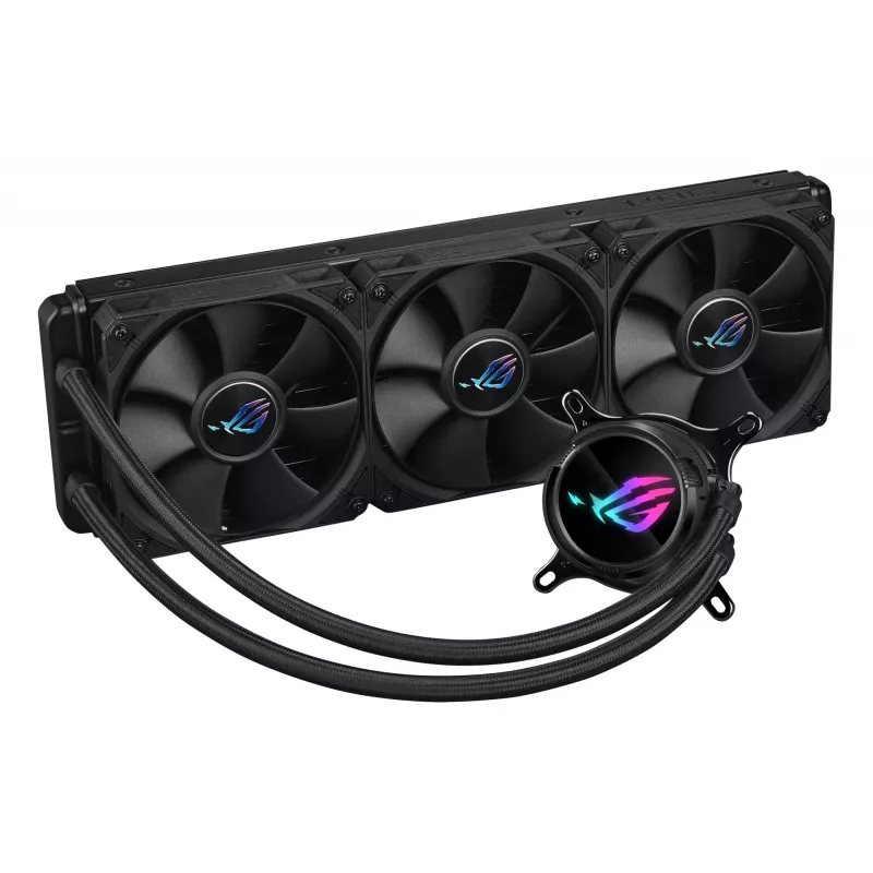 ASUS ROG Strix LC III 360 procesora šķidruma dzesēšanas komplekts 12 cm melns