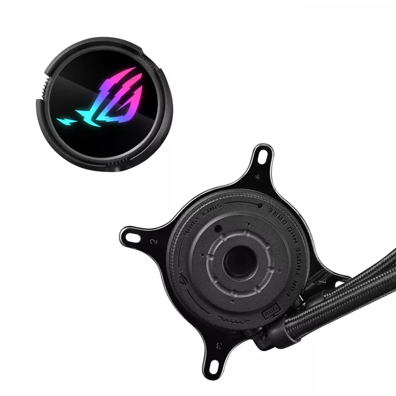 ASUS ROG Strix LC III 360 procesora šķidruma dzesēšanas komplekts 12 cm melns