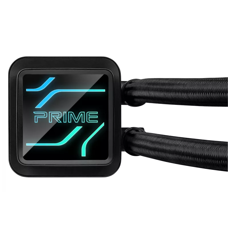 ASUS Prime LC 360 ARGB datora korpusam universāla šķidruma dzesēšanas sistēma 12 cm melna