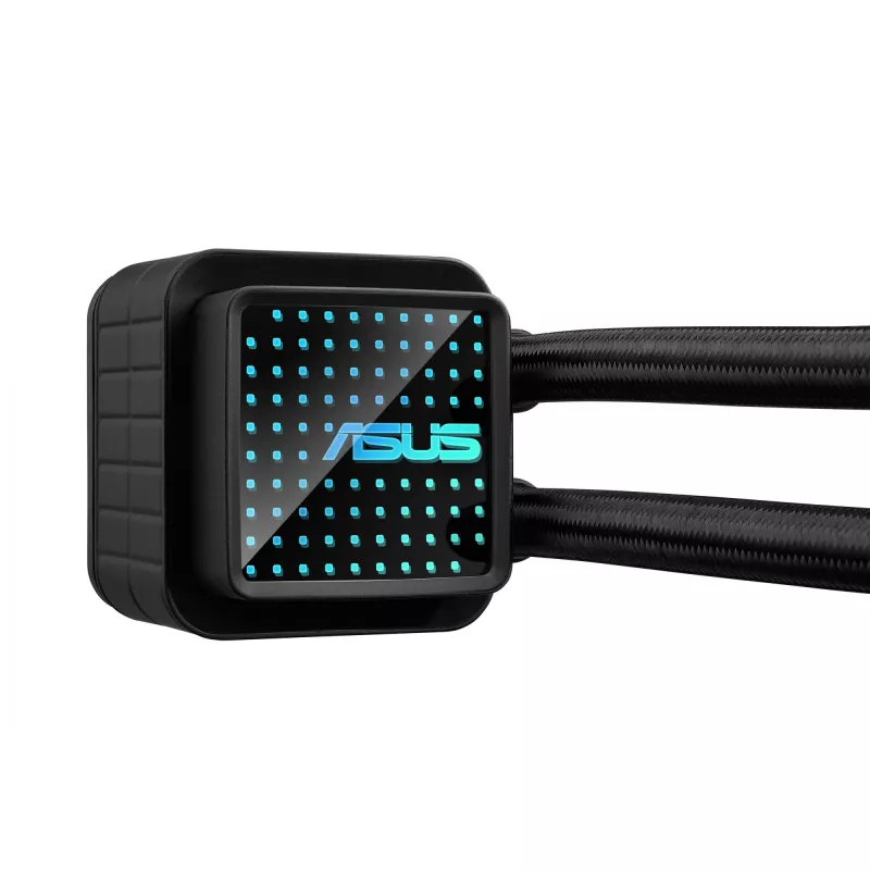 ASUS Prime LC 360 ARGB datora korpusam universāla šķidruma dzesēšanas sistēma 12 cm melna