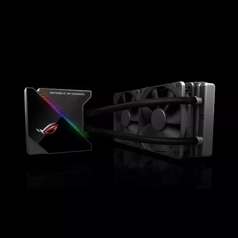 ASUS ROG RYUJIN 240 Procesora šķidruma dzesētājs “viss vienā” 12 cm Melns 1 gab.