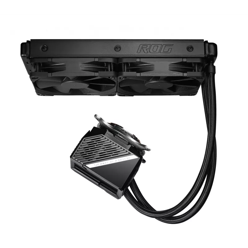 ASUS ROG RYUJIN II 240 Procesora šķidruma dzesētājs “viss vienā” 12 cm Melns 1 gab.