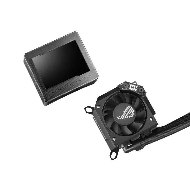 ASUS ROG RYUJIN III 240 Procesora universāls šķidruma dzesētājs 12 cm Melns 1 gab.