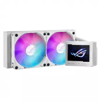 ASUS ROG RYUJIN III 240 ARGB balta Edition Procesors Daudzfunkcionāls šķidruma dzesētājs 12 cm 1 gab.