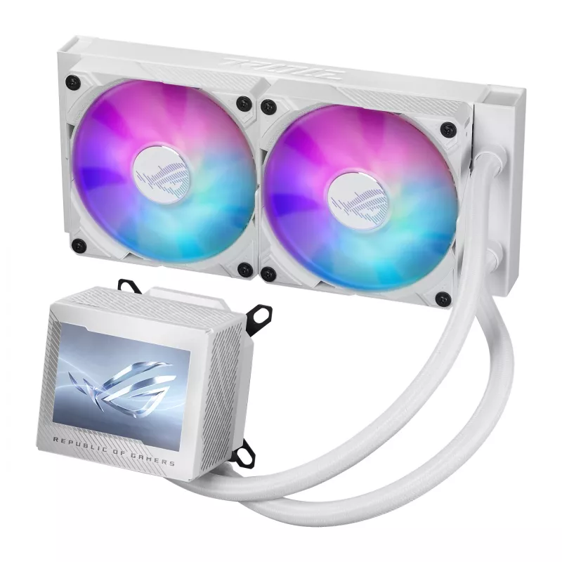 ASUS ROG RYUJIN III 240 ARGB balta Edition Procesors Daudzfunkcionāls šķidruma dzesētājs 12 cm 1 gab.