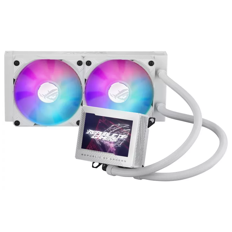 ASUS ROG RYUJIN III 240 ARGB balta Edition Procesors Daudzfunkcionāls šķidruma dzesētājs 12 cm 1 gab.