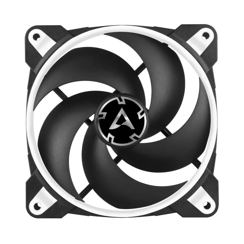 ARCTIC BioniX P120 (Balts) – Spiedienam optimizēts 120 mm spēļu ventilators ar PWM PST