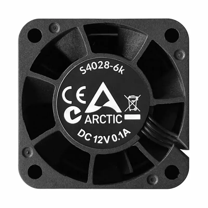 Ventilators ARCTIC S4028-6K 40 mm 250-6000 RPM Fluid Dynamic Bearing