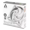 ARCTIC BioniX P140 (Pelēks/Balts) – Spiedienam optimizēts 140 mm spēļu ventilators ar PWM PST