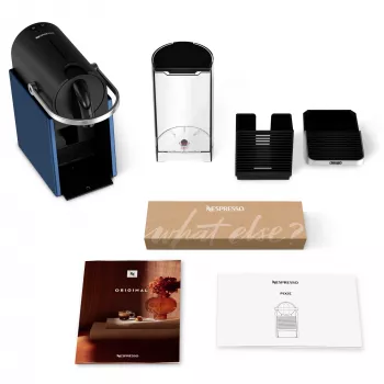 De'Longhi Nespresso Pixie EN127.BL kapsulu kafijas automāts, 1 l ūdens tvertne, 19 bar, 1260 W, zils