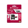 TRANSCEND 128GB Micro SDHC Class 10 UHS-1 ar adapteri