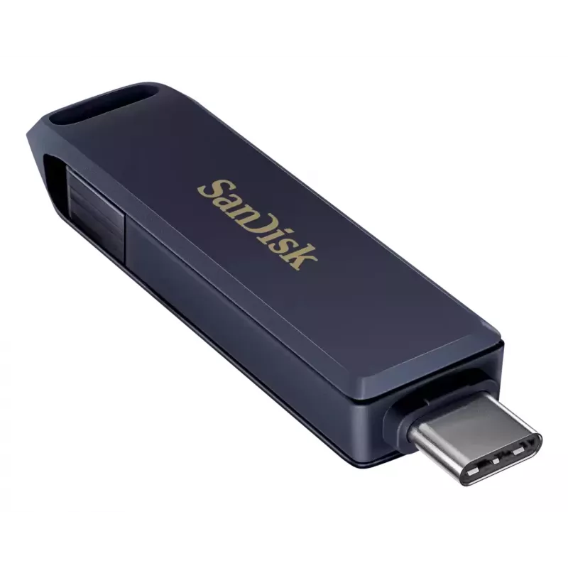 WESTERN DIGITAL SanDisk Phone Drive iPhone - 128 GB USB zibatmiņa - USB-C/Lightning - Metallic Sky Blue