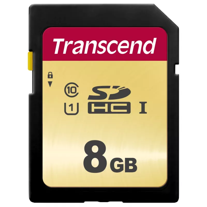 TRANSCEND SDHC karte 500S 8GB UHS-I U1 MLC