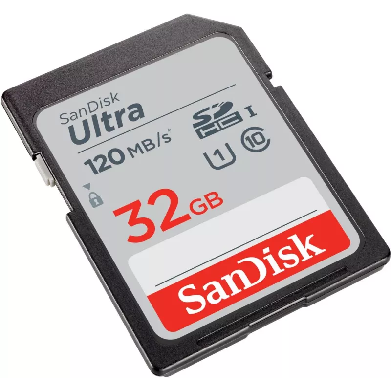 WESTERN DIGITAL SanDisk Ultra 32GB SDHC atmiņas karte Class 10 UHS-I 120MB/s 3gb. (SDSDUN4-032G-GN6IM)