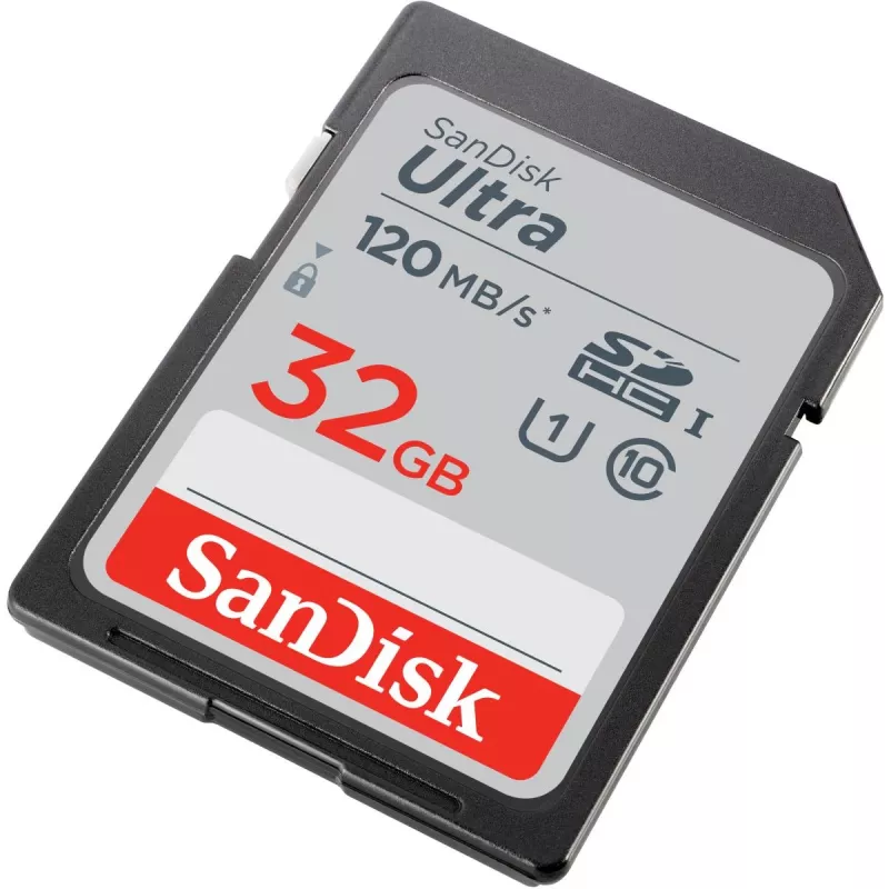 WESTERN DIGITAL SanDisk Ultra 32GB SDHC atmiņas karte Class 10 UHS-I 120MB/s 3gb. (SDSDUN4-032G-GN6IM)