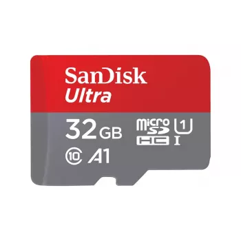 WESTERN DIGITAL SanDisk 32GB Ultra micro SDHC + SD Adapteris 120MB/S A1 CL 10 UHS-I PLANŠETDATORAM