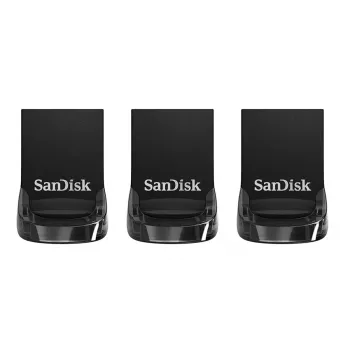 WESTERN DIGITAL SanDisk Ultra Fit - 32GB USB zibatmiņa - USB 3.1 - 3 gab.