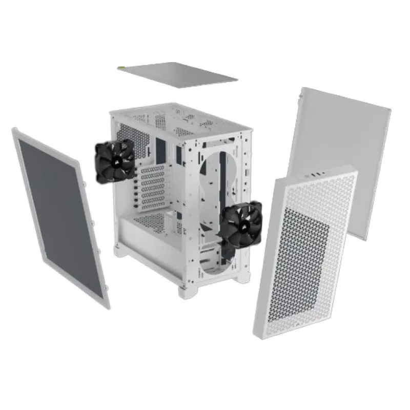 CORSAIR Mid-tower korpusa korpuss - 3000d Airflow - Balts