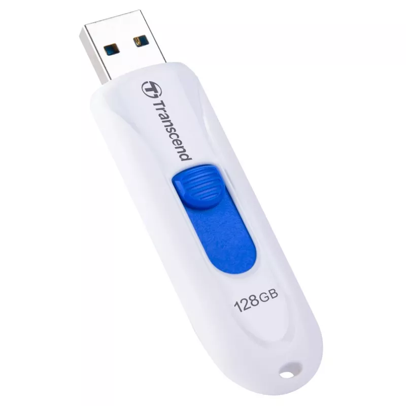 TRANSCEND Jetflash 790w - 64GB USB zibatmiņa - USB 3.1 - Balta