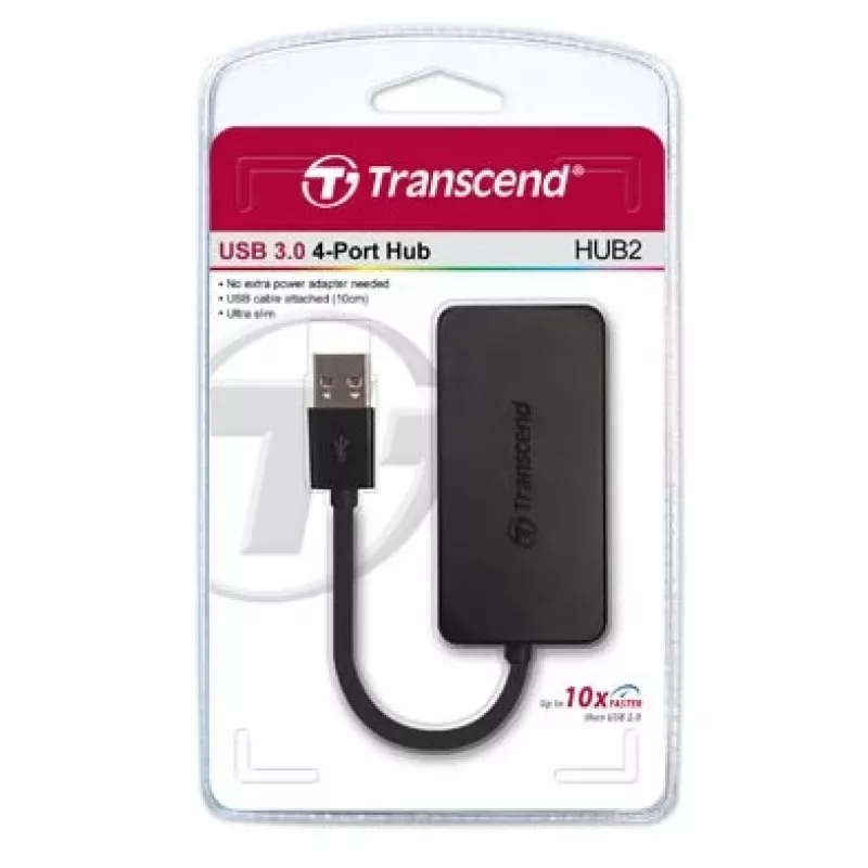 TRANSCEND Hub Hub2 4-portu USB 3.0