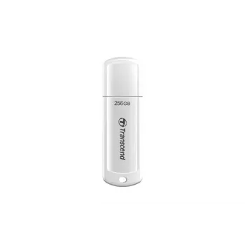 TRANSCEND Jetflash 730 - 256GB USB zibatmiņa - USB 3.0 - Balta