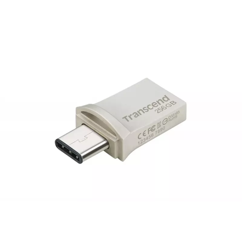 TRANSCEND Jetflash 890 - 256GB USB zibatmiņa - USB 3.1 / C tips