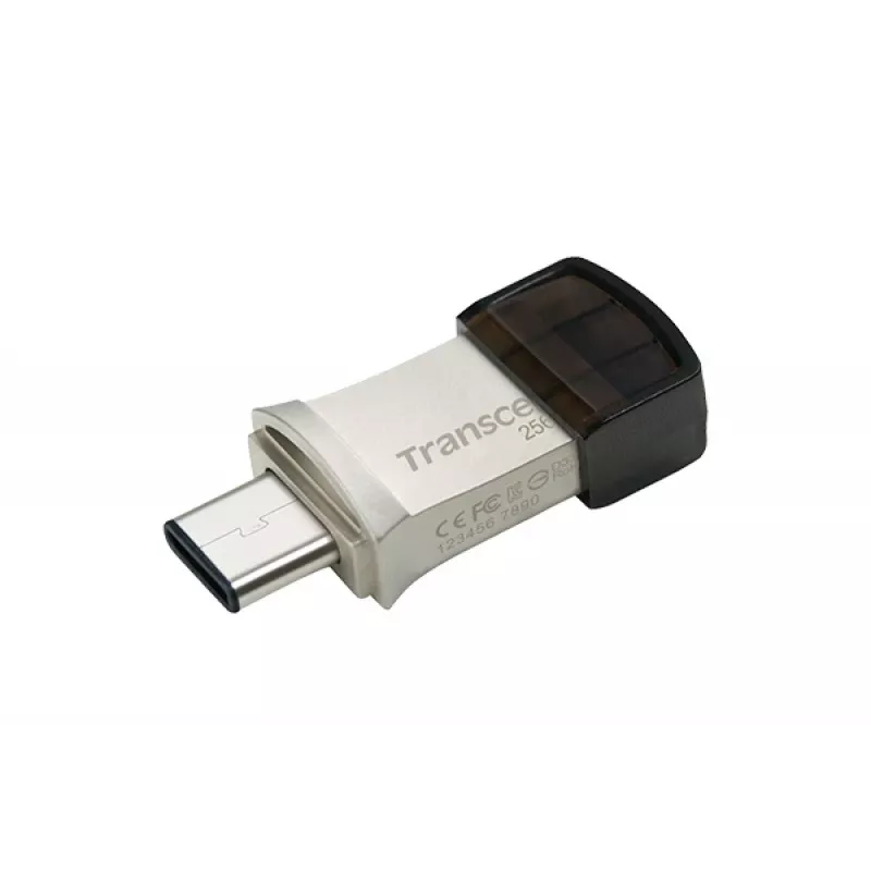 TRANSCEND Jetflash 890 - 256GB USB zibatmiņa - USB 3.1 / C tips