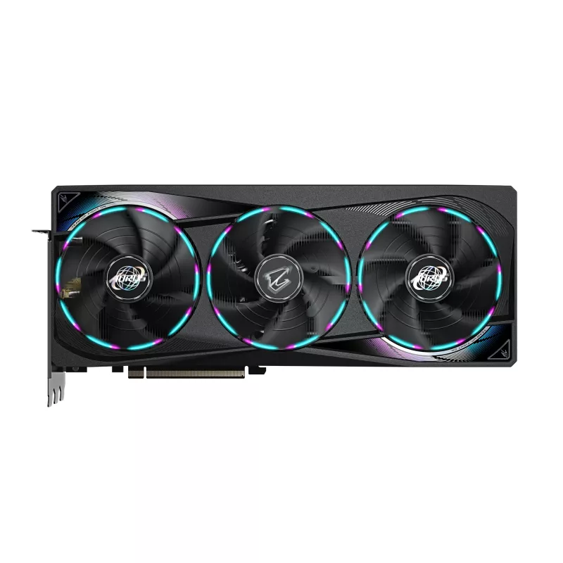 GIGABYTE AORUS GeForce RTX 5070 MASTER 12G grafiskā karte - 12 GB GDDR7, 192 bitu, PCI-E 5.0, 2715 MHz kodola frekvence, 3 x DP 2.1a, 1 x HDMI 2.1b, NVIDIA DLSS 4, GV-N5070AORUS M-12GD