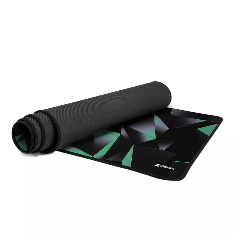 SHARKOON Gaming pele Pad Sgp30 - Melns/ zaļa/ pelēka