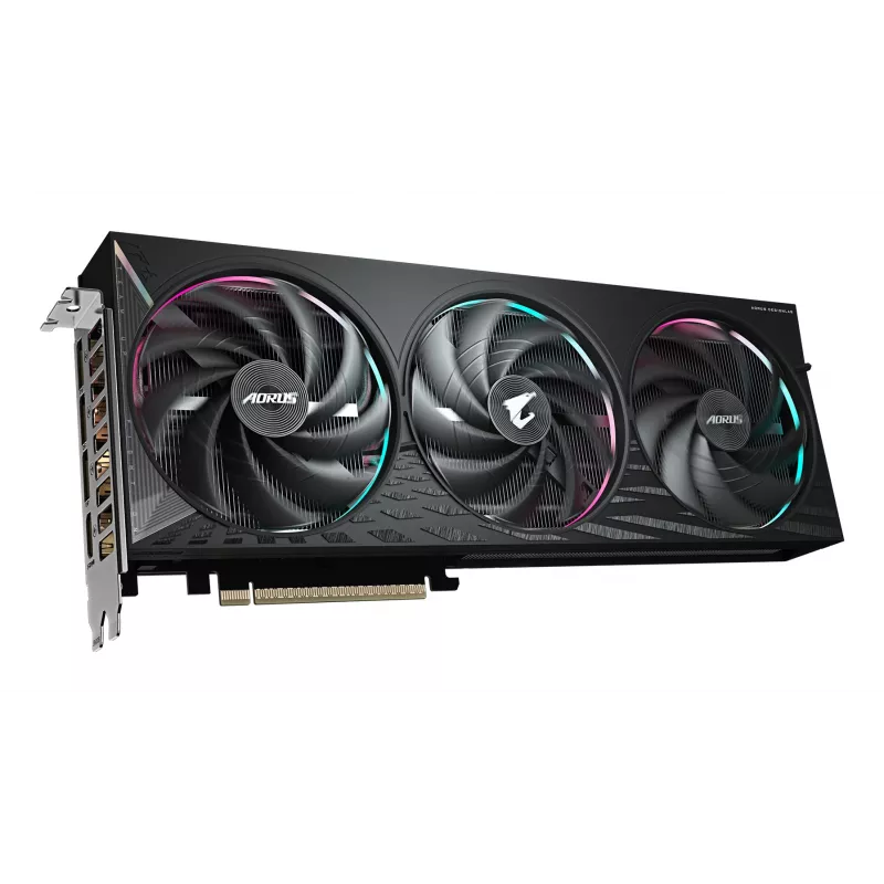 GIGABYTE AORUS GeForce RTX 5060 ELITE 8G grafiskā karte - 8 GB GDDR7, 128 bitu, PCI-E 5.0, 2722 MHz kodola frekvence, 3 x DisplayPort, 1 x HDMI, GV-N5060AORUS E-8GD