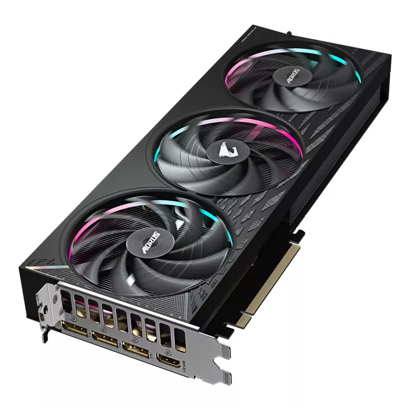 GIGABYTE AORUS GeForce RTX 5060 ELITE 8G grafiskā karte - 8 GB GDDR7, 128 bitu, PCI-E 5.0, 2722 MHz kodola frekvence, 3 x DisplayPort, 1 x HDMI, GV-N5060AORUS E-8GD