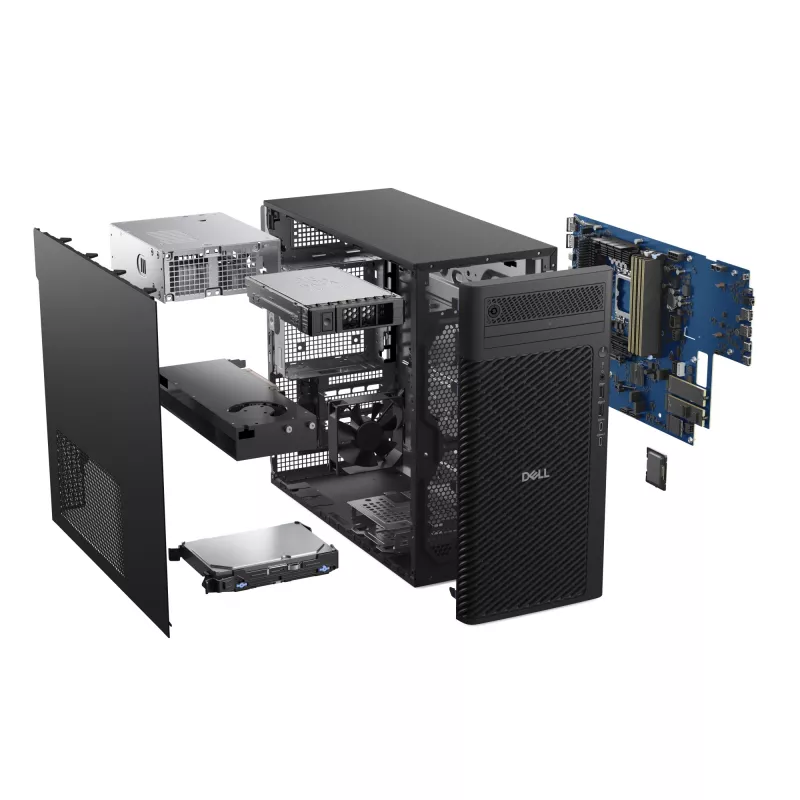 DELL Pro Max FCT2250 T2 Intel Core Ultra 7 265 16 GB DDR5-SDRAM 512 GB SSD Windows 11 Pro Tower PC Melns