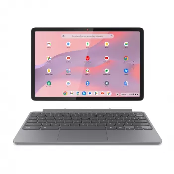 Lenovo Chromebook Duet 11M889 MediaTek Kompanio 838 27,8 cm (10,9 collu) Skārienjutīgs WUXGA 8 GB LPDDR4x-SDRAM 128 GB eMMC Wi-Fi 6 (802.11ax) ChromeOS Vācijas pelēks