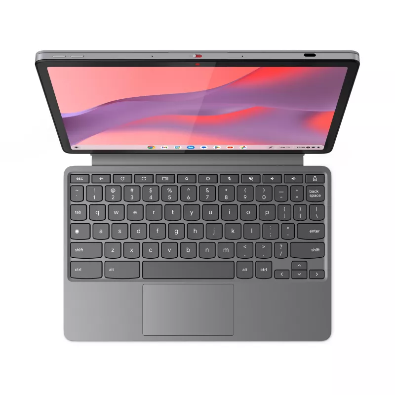 Lenovo Chromebook Duet 11M889 MediaTek Kompanio 838 27,8 cm (10,9 collu) Skārienjutīgs WUXGA 8 GB LPDDR4x-SDRAM 128 GB eMMC Wi-Fi 6 (802.11ax) ChromeOS Vācijas pelēks