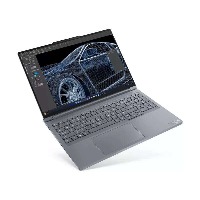 Portatīvais dators Lenovo ThinkBook 16p G6 ADR — AMD Ryzen 9 8940HX, 16 collu WQXGA, 64 GB DDR5, 1 TB SSD, RTX 5060, Windows 11 Pro